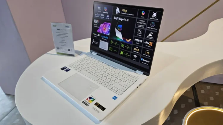 Spesifikasi dan Harga Acer Swift Edge 14 AI, Laptop Premium Super Ringan dengan Fitur AI Canggih
